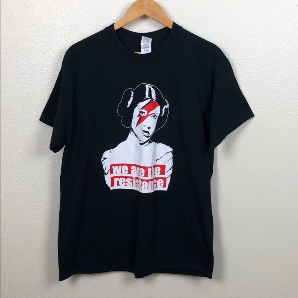 Princess Leia David Bowie Ziggy Stardust Shirt